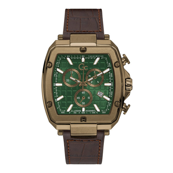 GC Spirit Tonneau Y83002G5MF Mens Watch Chronograph