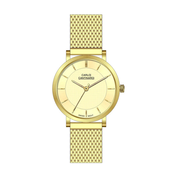 Carlo Cantinaro CC1001GM013 Mens Watch - Carlo Cantinaro CC1001GM013 Mens Watch