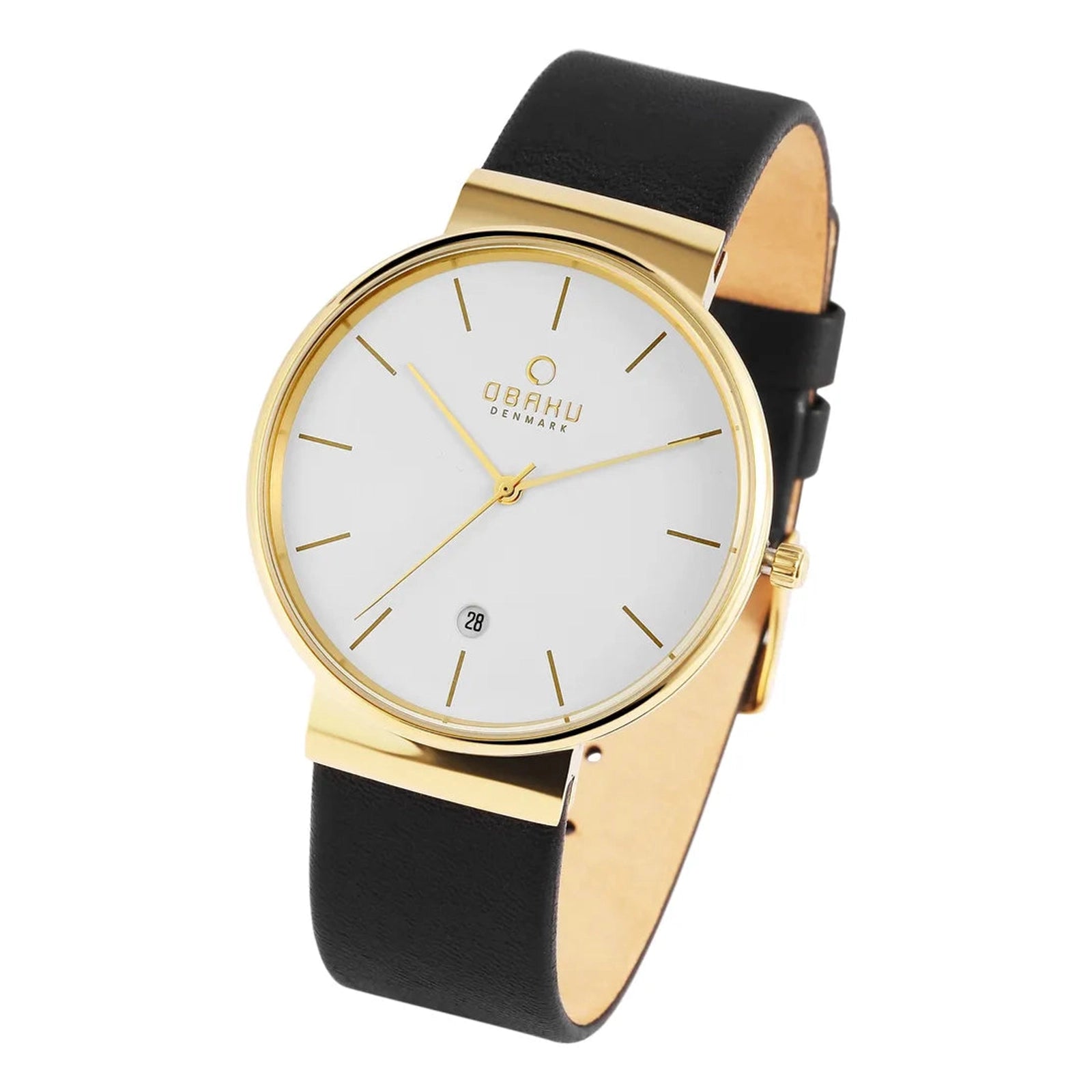 Obaku Klar V153GDGWRB Mens Watch - Obaku Klar V153GDGWRB Mens Watch - View 4