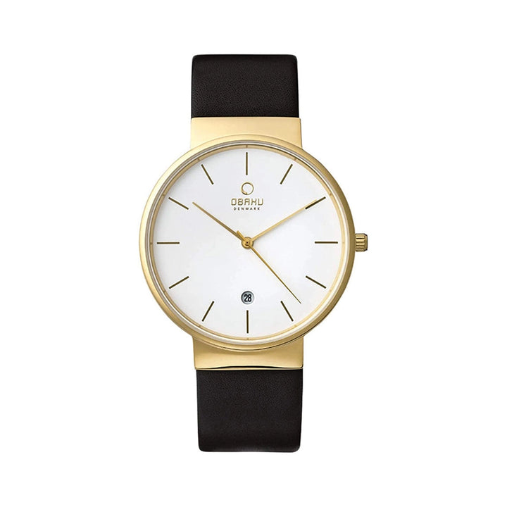 Obaku Klar V153GDGWRB Mens Watch - Obaku Klar V153GDGWRB Mens Watch