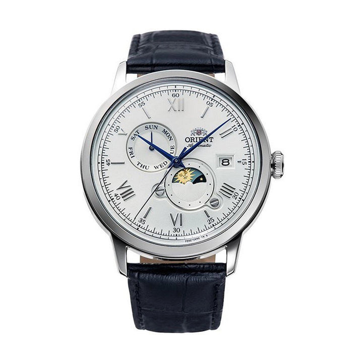 Orient Sun and Moon Automatic RA-AK0802S30B Mens Watch - Orient Sun and Moon Automatic RA-AK0802S30B Mens Watch