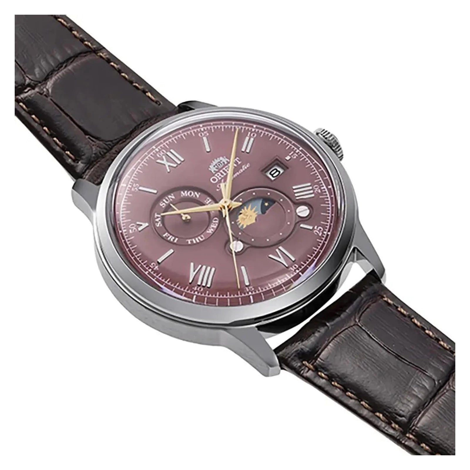 Orient Sun and Moon Automatic RA-AK0807R30B Mens Watch - Orient Sun and Moon Automatic RA-AK0807R30B Mens Watch - View 2