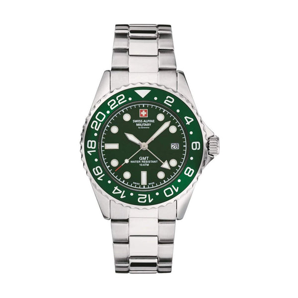 Swiss Alpine Military GMT 7052.1134SAM Mens Watch - Swiss Alpine Military GMT 7052.1134SAM Mens Watch
