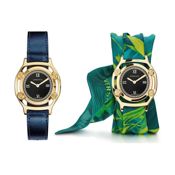 Versace VEVF00820 Medusa Frame Set Ladies Watch - Versace VEVF00820 Medusa Frame Set Ladies Watch